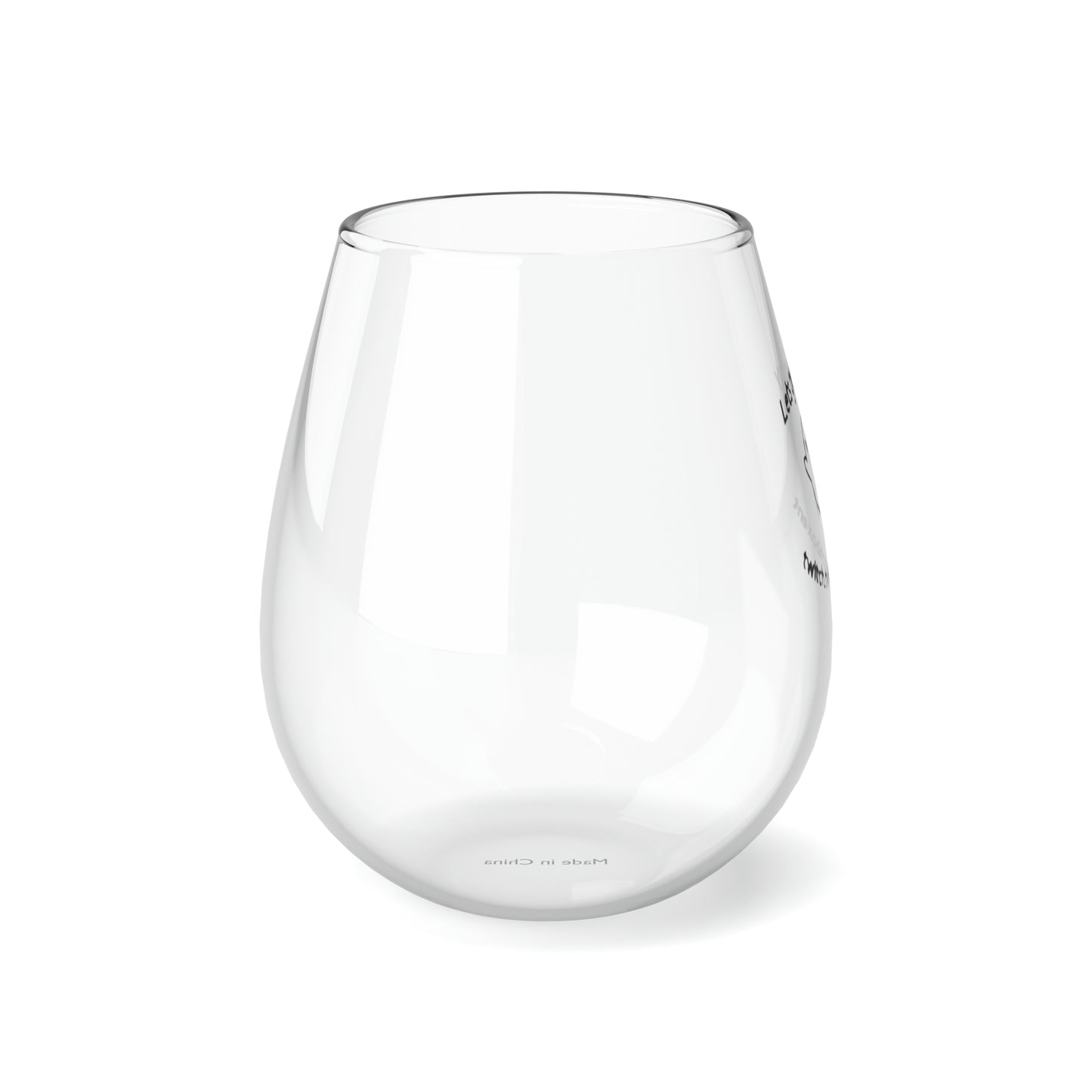 Lets Get Spoopy Stemless Wine Glass, 11.75oz