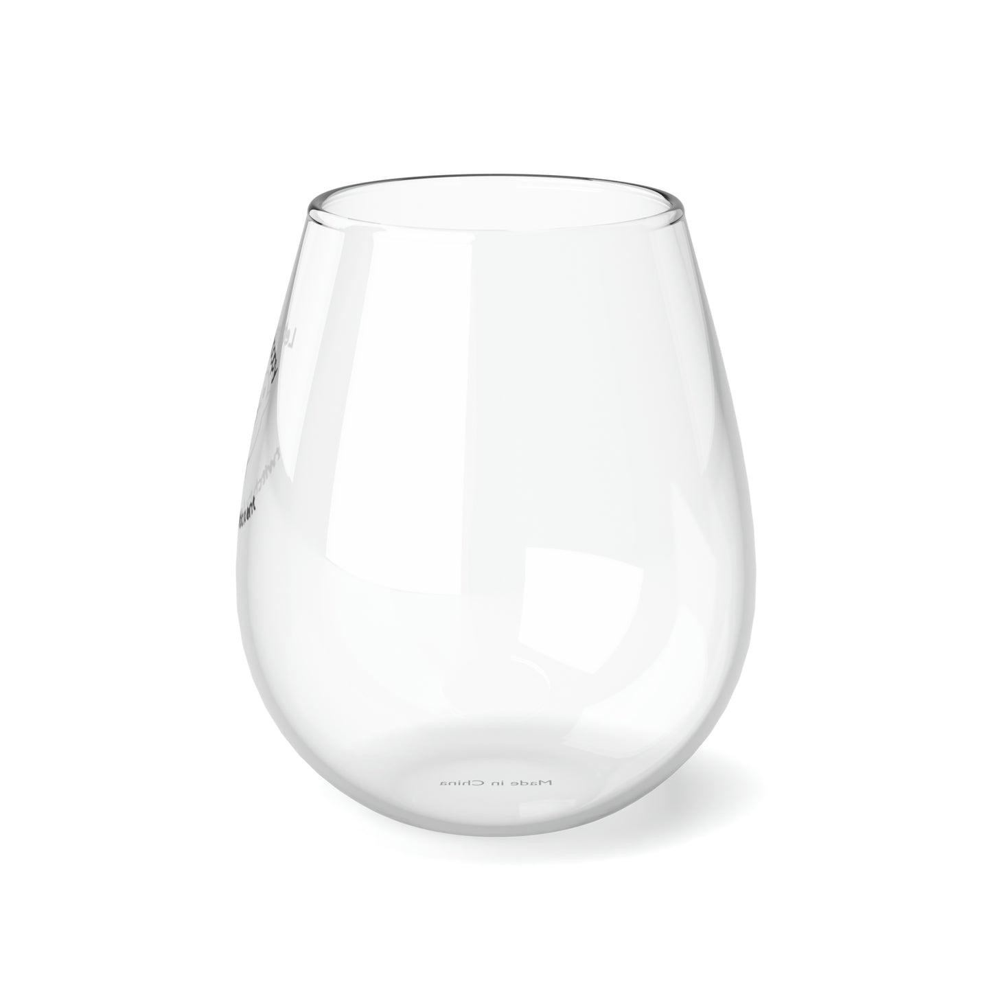 Lets Get Spoopy Stemless Wine Glass, 11.75oz