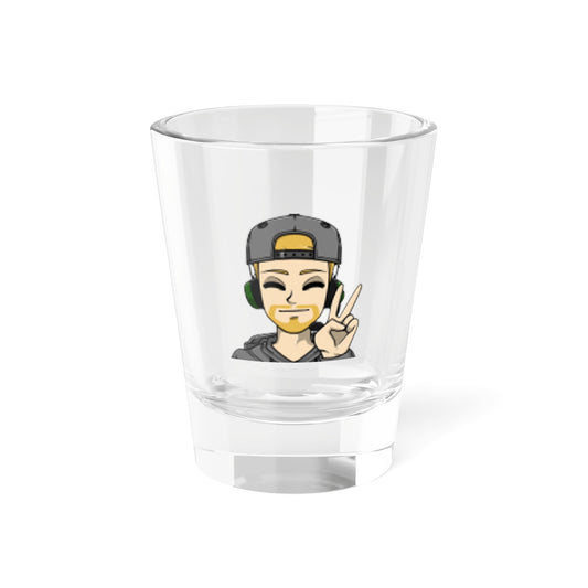 Matchboxent Peace Shot Glass, 1.5oz