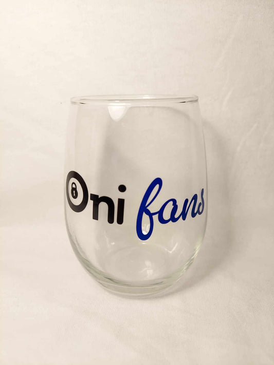 16oz Oni Fans glass