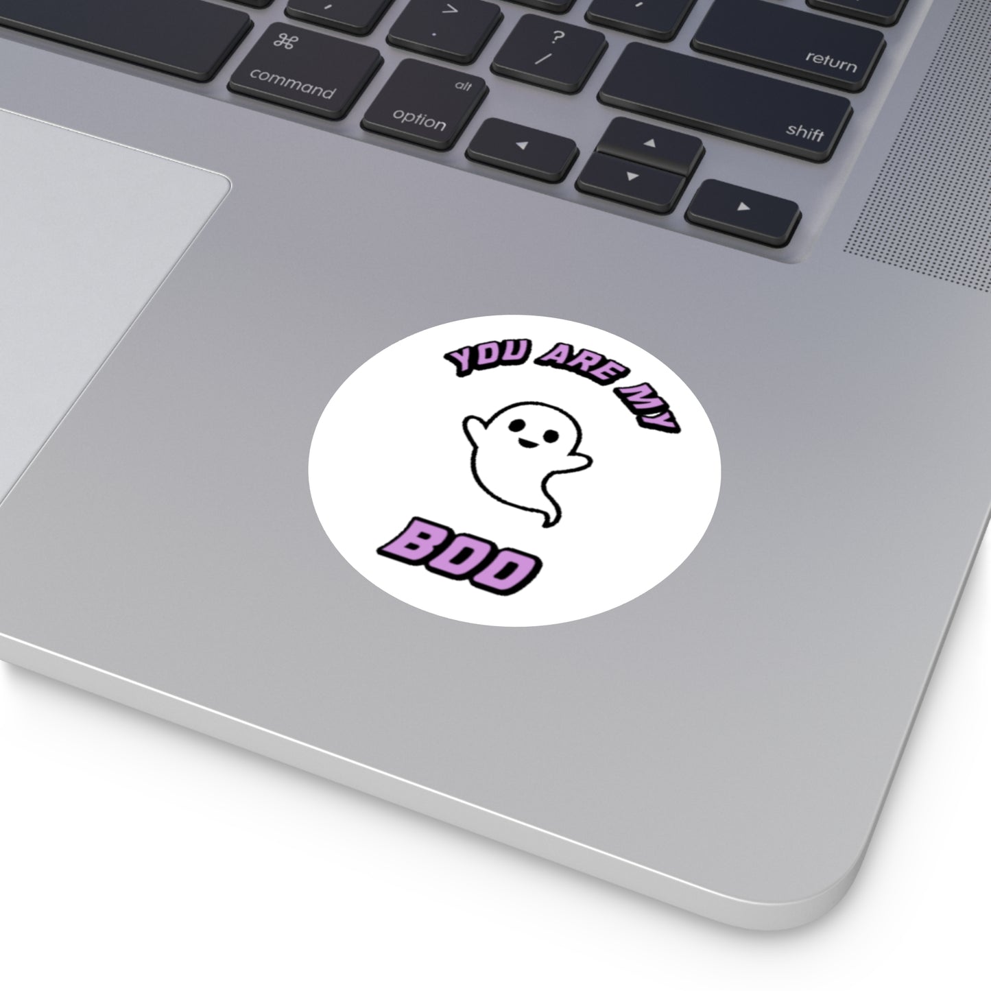 My Boo Round Vinyl Stickers